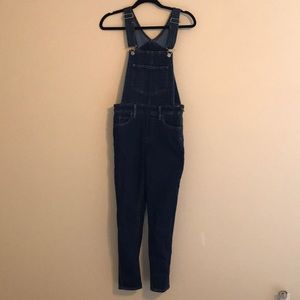 Skinny overalls